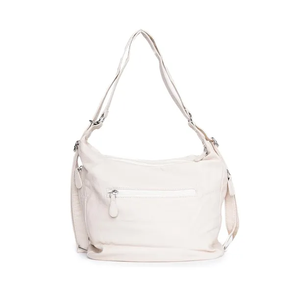 White_Dualmode_Handbag_2_1_Convertible_Shoulder_Bag_Backpack_For_Women