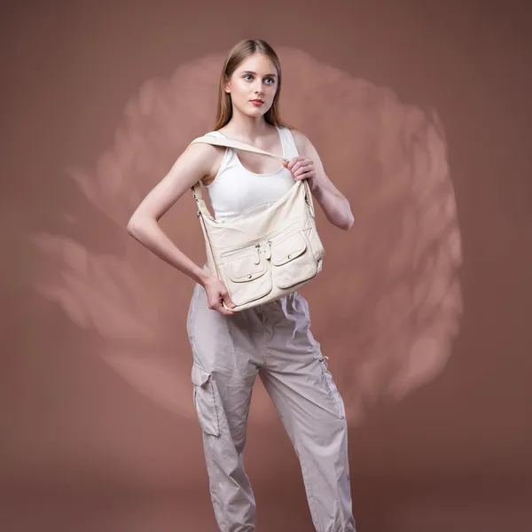 White_Dualmode_Handbag_2_1_Convertible_Shoulder_Bag_Backpack_For_Women