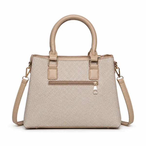 Khaki_Regina_Satchel_Hand_Bag_Top_Handle_Detachable_Sling_Strap_For_Women