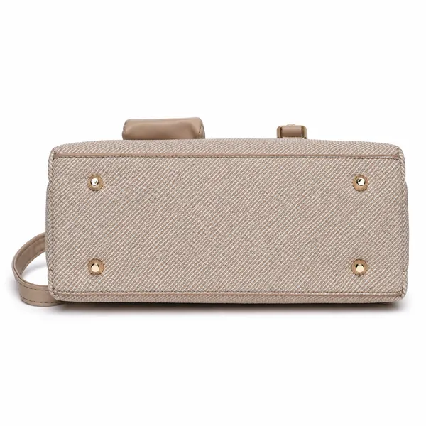 Khaki_Regina_Satchel_Hand_Bag_Top_Handle_Detachable_Sling_Strap_For_Women