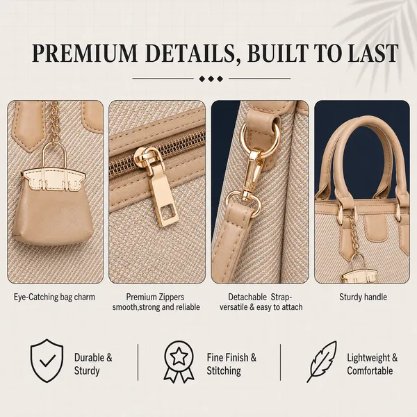 Khaki_Regina_Satchel_Hand_Bag_Top_Handle_Detachable_Sling_Strap_For_Women
