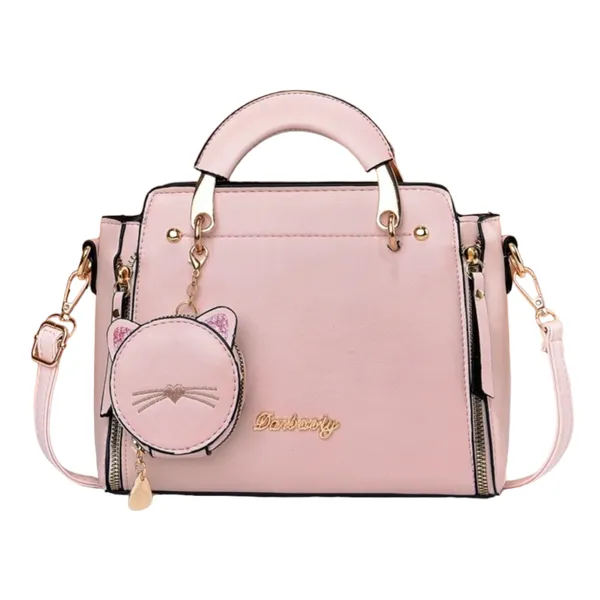 Pink_Small_Satchel_Bag_Fancy_Satchel_Mall_Size_For_Women