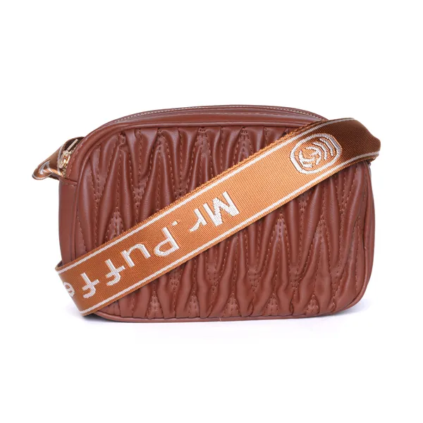 Brown_Puffer_Sling_Bag_Mall_Crossbody_Bag_Everyday_Casual_Sling_For_Women