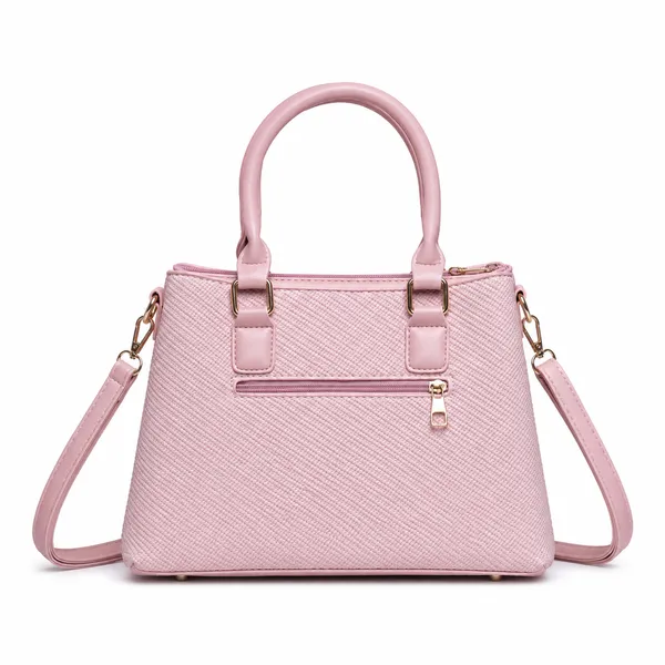 Pink_Regina_Satchel_Hand_Bag_Top_Handle_Detachable_Sling_Strap_For_Women