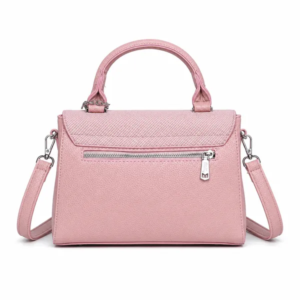 Pink_Ophelia_Satchel_Bag_Mall_Sized_Handbag_Sling_Strap_Bag_For_Women