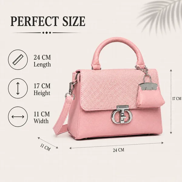 Pink_Ophelia_Satchel_Bag_Mall_Sized_Handbag_Sling_Strap_Bag_For_Women
