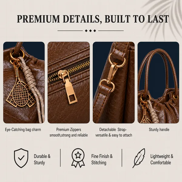 Brown_Mini_Bucket_Bag_Adjustable_Sling_Bag_Charm_Faux_Leather_For_Women