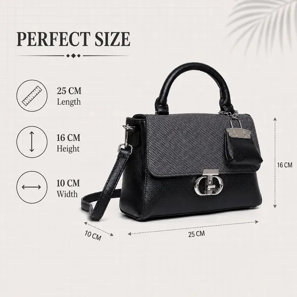 Black_Ophelia_Satchel_Bag_Mall_Sized_Handbag_Sling_Strap_Bag_For_Women