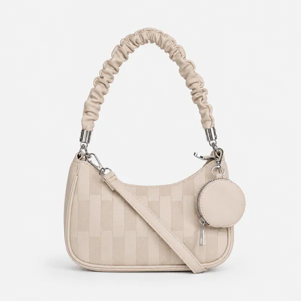 Khaki_Celeste_Mini_Hobo_Bag_Elegant_Faux_Leather_Shoulder_Handbag_For_Women