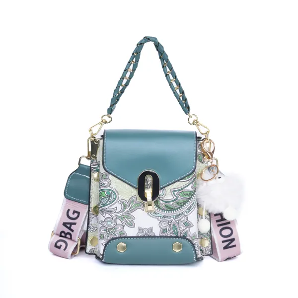 Green_Paisley_Mini_Luxe_Sling_Bag_Premium_Faux_Leather_2_For_Women