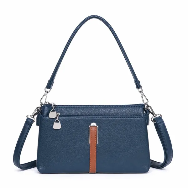 Drak_Blue_Tri_Section_Sling_Bag_1_Main_Compartment_3_For_Women