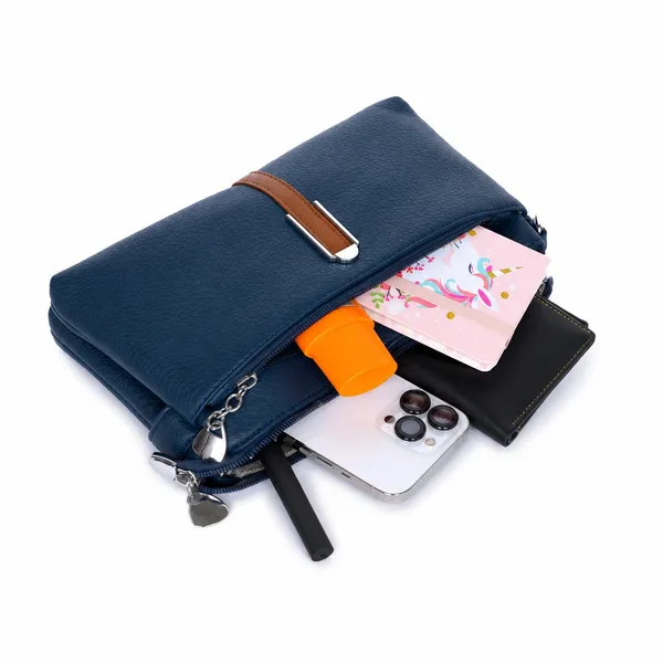 Drak_Blue_Tri_Section_Sling_Bag_1_Main_Compartment_3_For_Women