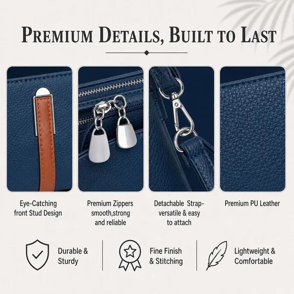 Drak_Blue_Tri_Section_Sling_Bag_1_Main_Compartment_3_For_Women