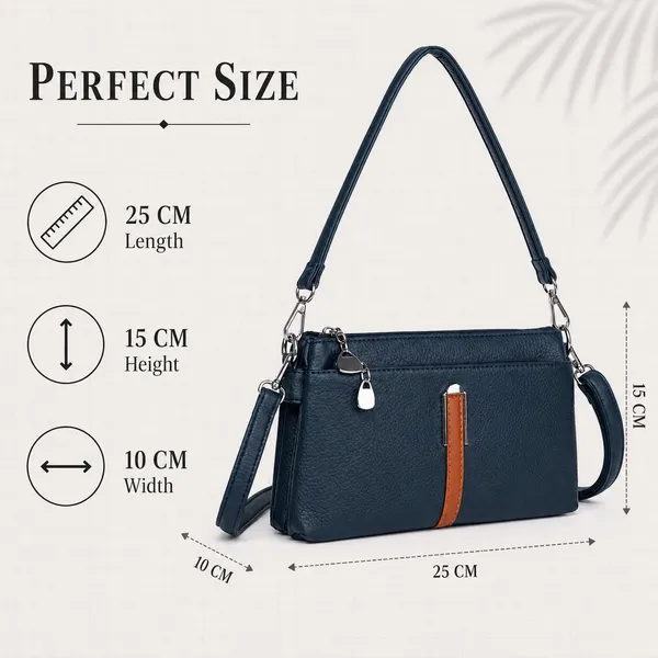 Drak_Blue_Tri_Section_Sling_Bag_1_Main_Compartment_3_For_Women