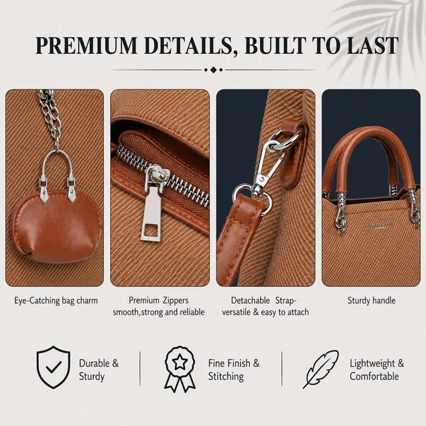 Brown_Small_Satchel_Bag_3_Compartment_Sling_Strap_Structured_Small_For_Women