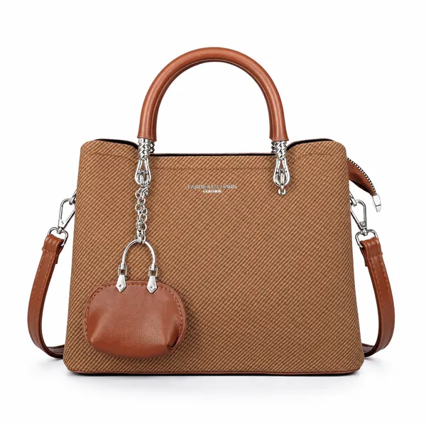 Brown_Small_Satchel_Bag_3_Compartment_Sling_Strap_Structured_Small_For_Women