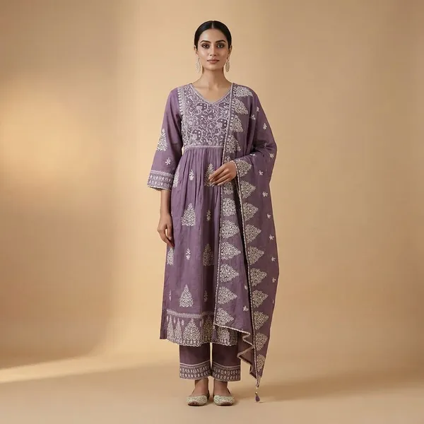 Lite_Purple_Mal_Cotton_Anarkali_For_Women