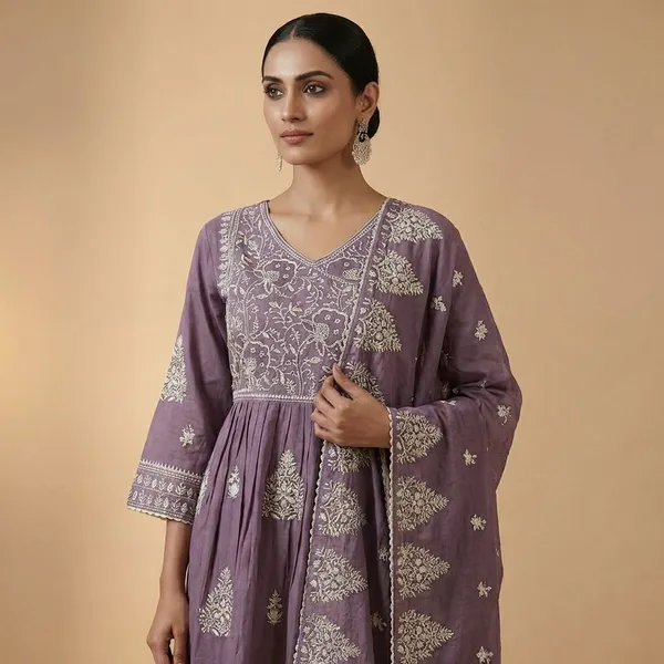 Lite_Purple_Mal_Cotton_Anarkali_For_Women