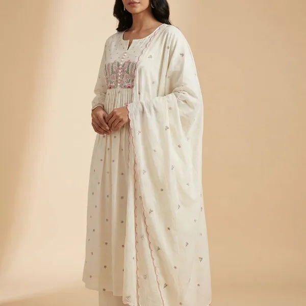 White_Mal_Cotton_A_Line_Anarkali_Full_Sleevs_For_Women