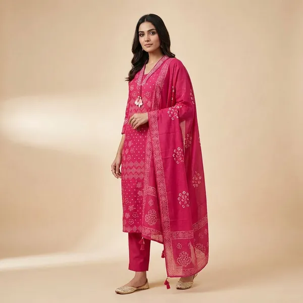 Pink_Cotton_Printed_For_Women