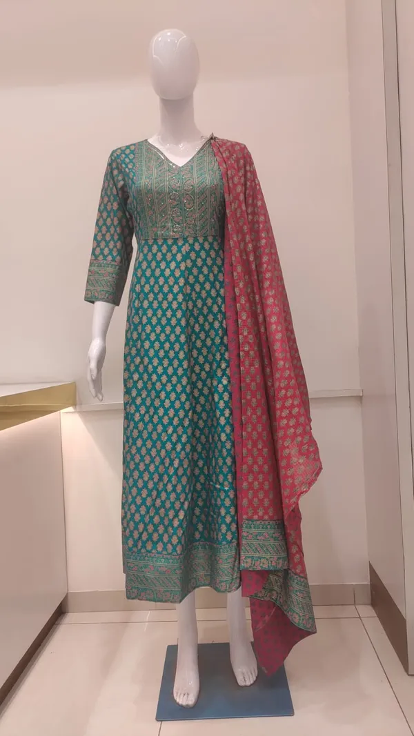 Rama_Green_Cotton_Printed_For_Women