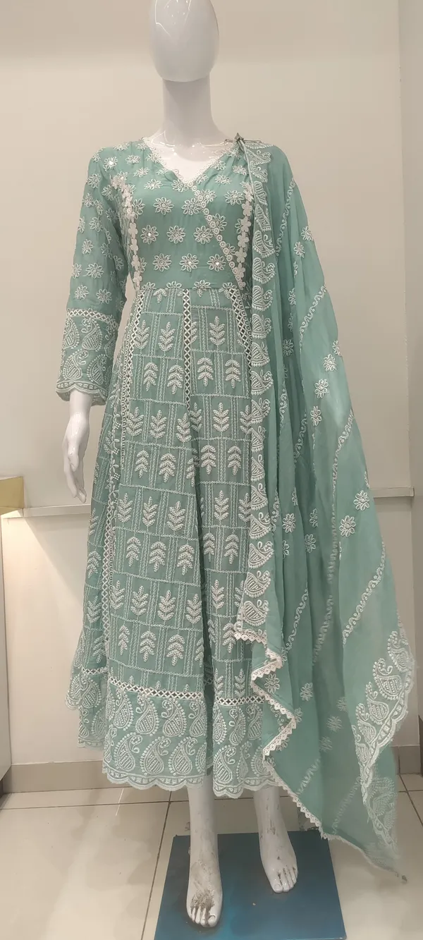 Light_Blue_Mal_Cotton_Embroidery_Printed_Anarkali_For_Women