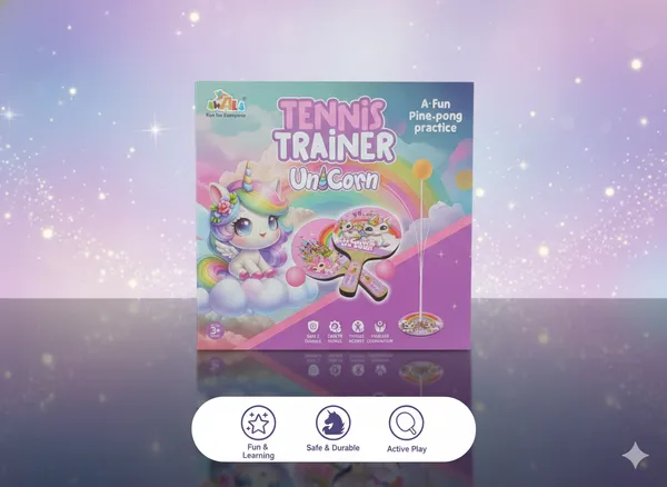 Unicorn_Pink_Unicorn_Table_Tennis_Trainer_Set_For_Kids_Indoor_Ping_Pong_Practice_Kit_With_2_Paddles_&_Training_Base_Active_Play_Toy_For_Boys_&_Girls