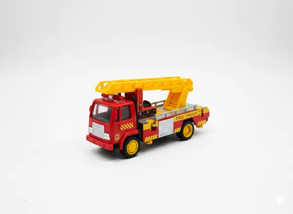 Red_And_Yellow_2_Pack_Emergency_&_Utility_Vehicle_Set_Blue_Off_Road_Pickup_Truck_And_Red_Fire_Ladder_Truck_Toy_Combo
