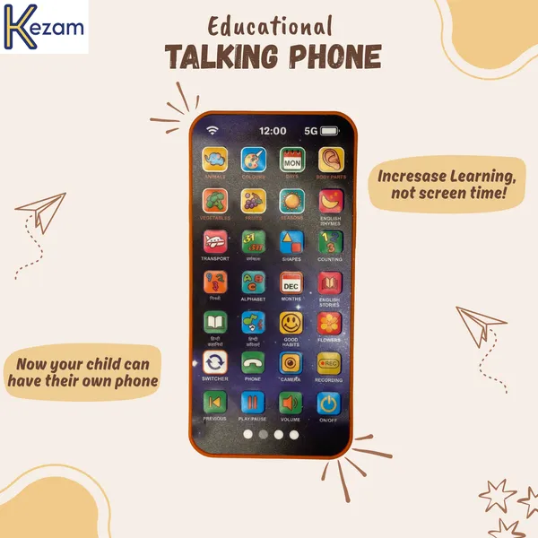 Multicolour_Premium_Plastic_Talking_Phone_For_Kids