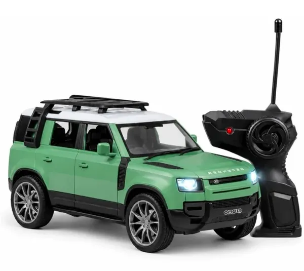 _Remote_Control_Land_Rover_Defender_1:16_with_Spray_&_Lights,_Green_SUV_Toy_(Green)