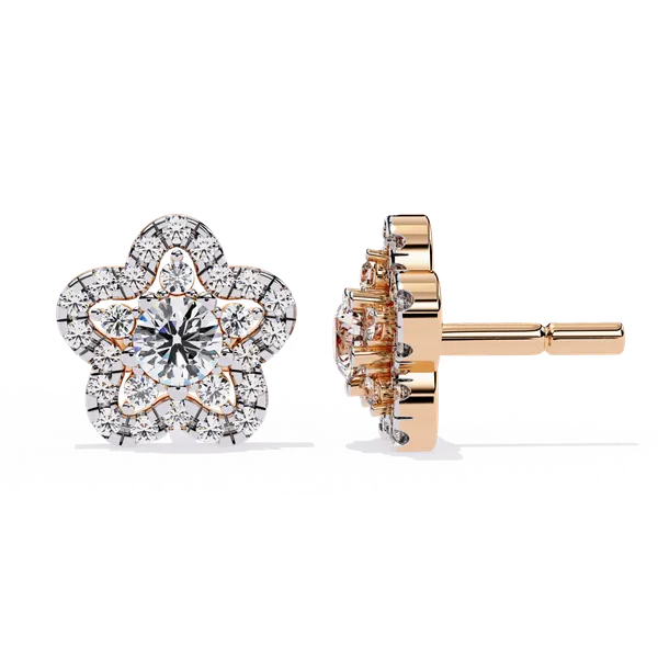 Rose_Gold_92.5_Silver_Stud_Earrings_For_Women