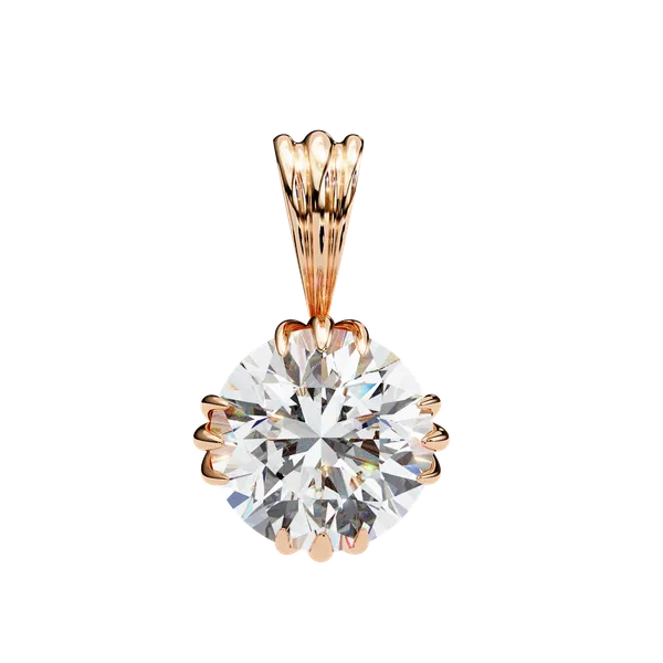 Rose_Gold_92.5_Silver_Solitaire_Pendant_Necklace_For_Women