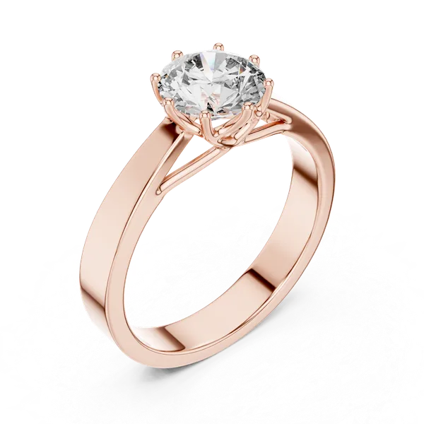 Rose_Gold_92.5_Silver_Solitaire_Ring_For_Women