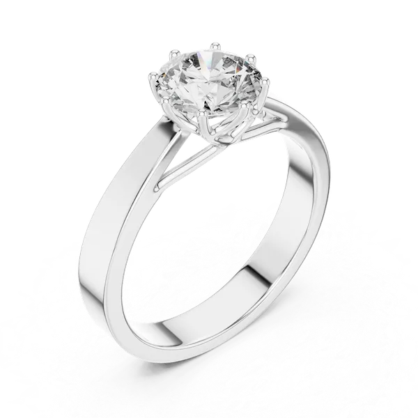 Silver_92.5_Silver_Solitaire_Ring_For_Women