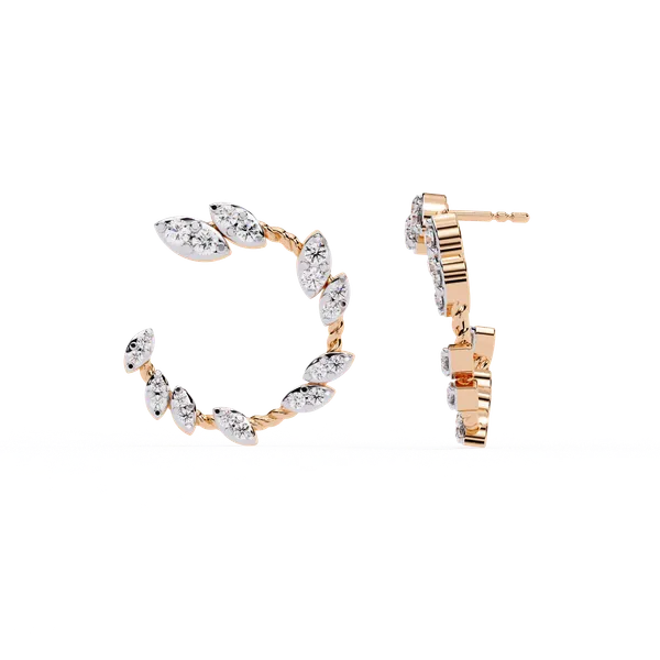 Rose_Gold_92.5_Silver_Hoop_Earrings_For_Women