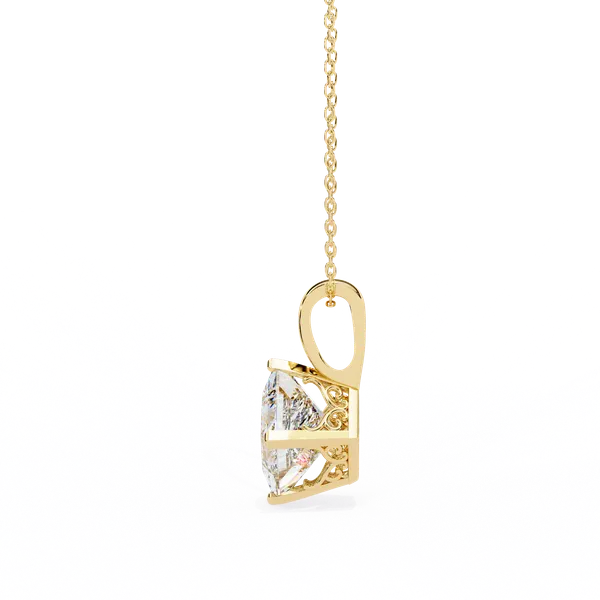 Gold_92.5_Silver_Solitaire_Pendant_Necklace_For_Women