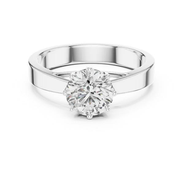 Silver_92.5_Silver_Solitaire_Ring_For_Women