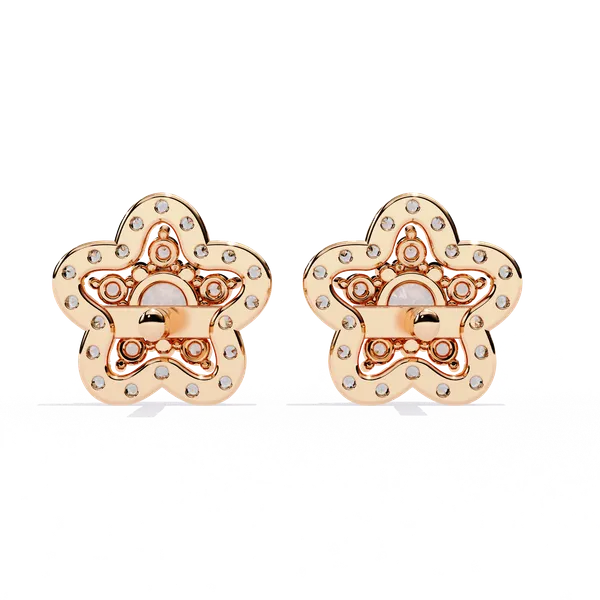 Rose_Gold_92.5_Silver_Stud_Earrings_For_Women