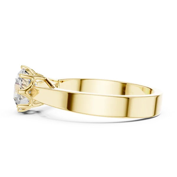Gold_92.5_Silver_Engagement_Ring_For_Women