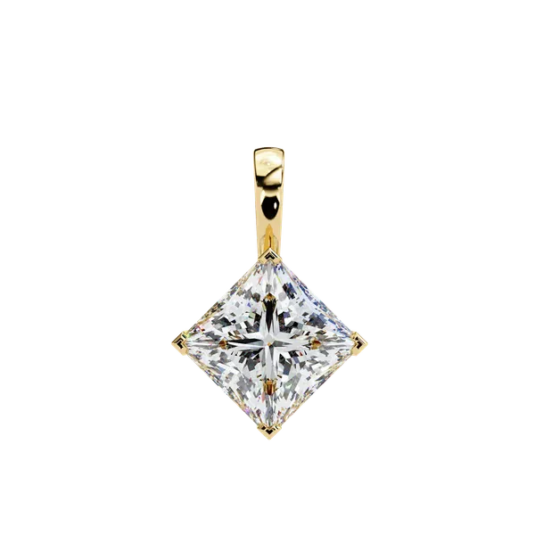 Gold_92.5_Silver_Solitaire_Pendant_Necklace_For_Women