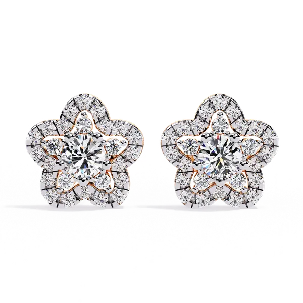 Rose_Gold_92.5_Silver_Stud_Earrings_For_Women