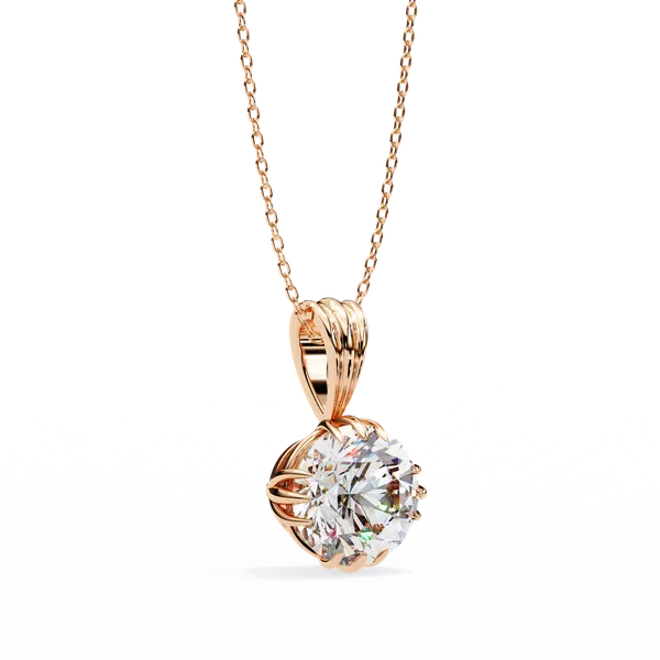 Rose_Gold_92.5_Silver_Solitaire_Pendant_Necklace_For_Women