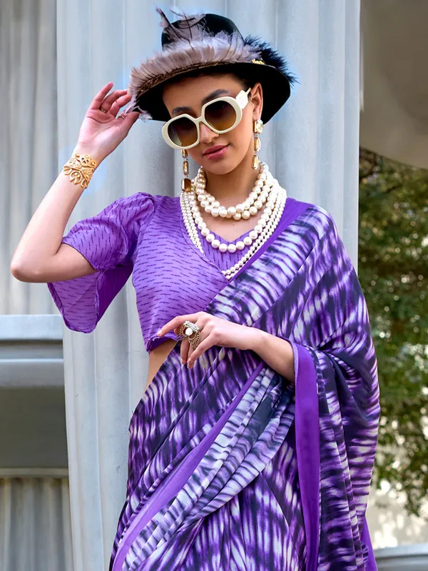 Women's_Crepe_Purple_Printed_Designer_Saree_With_Blouse_Piece