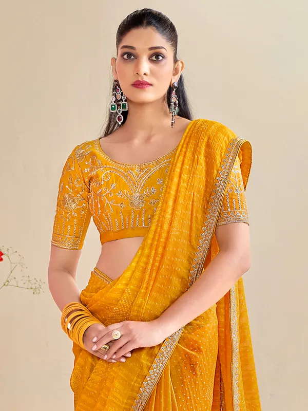 Women's_Georgette_Yellow_Embroidered_Designer_Saree_With_Blouse_Piece