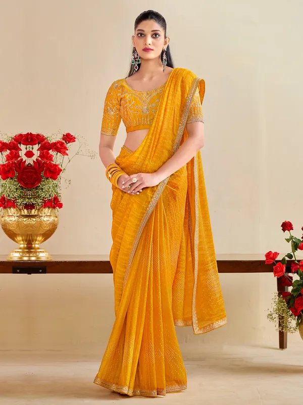 Women's_Georgette_Yellow_Embroidered_Designer_Saree_With_Blouse_Piece