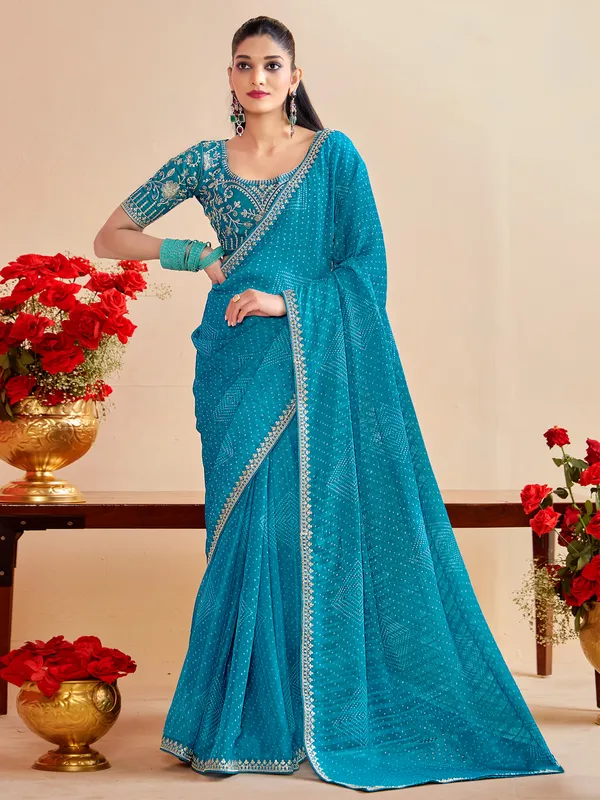 Women's_Georgette_Light_Blue_Embroidered_Designer_Saree_With_Blouse_Piece