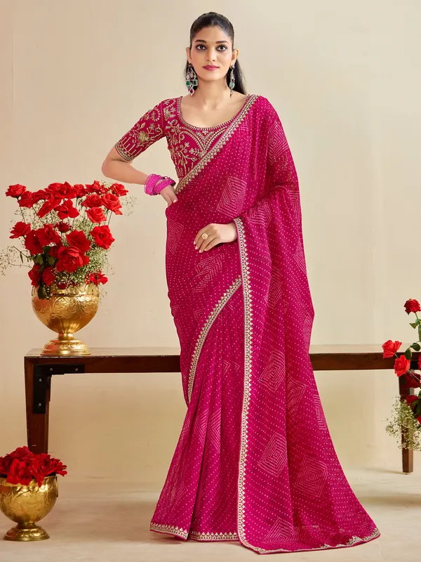 Women's_Georgette_Pink_Embroidered_Designer_Saree_With_Blouse_Piece