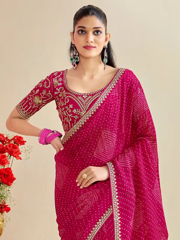 Women's_Georgette_Pink_Embroidered_Designer_Saree_With_Blouse_Piece