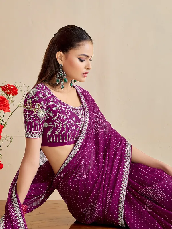 Women's_Georgette_Purple_Embroidered_Designer_Saree_With_Blouse_Piece