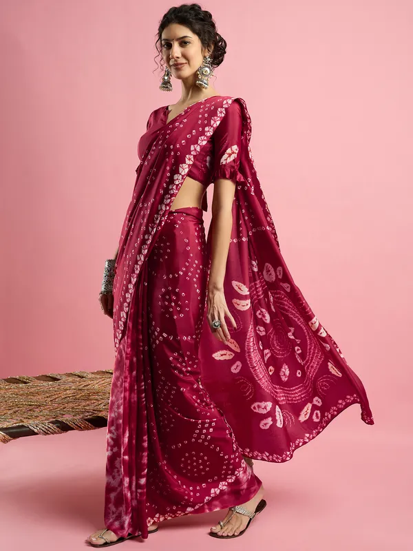 Women's_Crepe_Red_Printed_Designer_Saree_With_Blouse_Piece